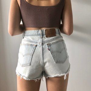 Levi's 501 High-waisted Shorts (Aritzia)